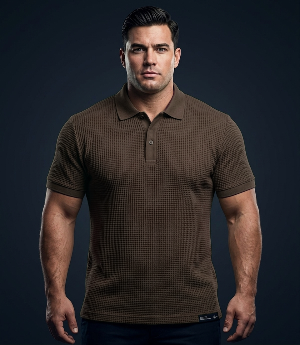Edge Men's Big & Handsome Solid Polo Shirt - 53857