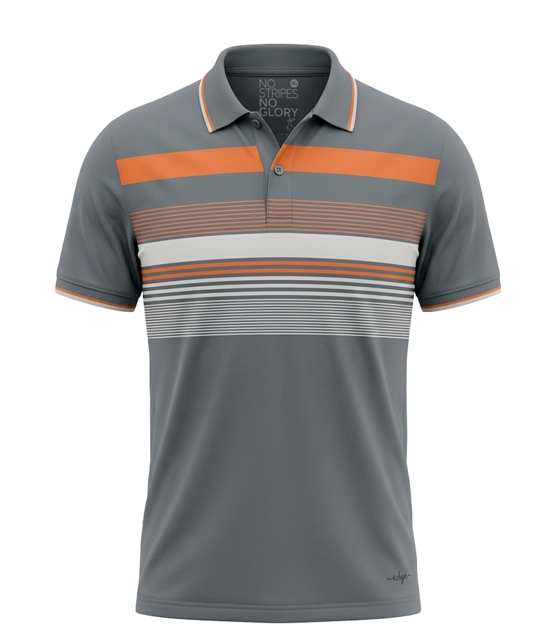 Edge Men's Big & Handsome Striped Polo Shirt - 53665