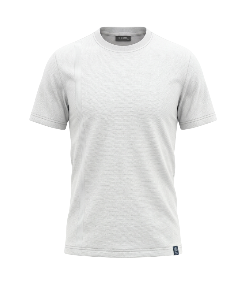 EDGE Kids Crew Neck Solid Color Textured T-Shirt – 33813