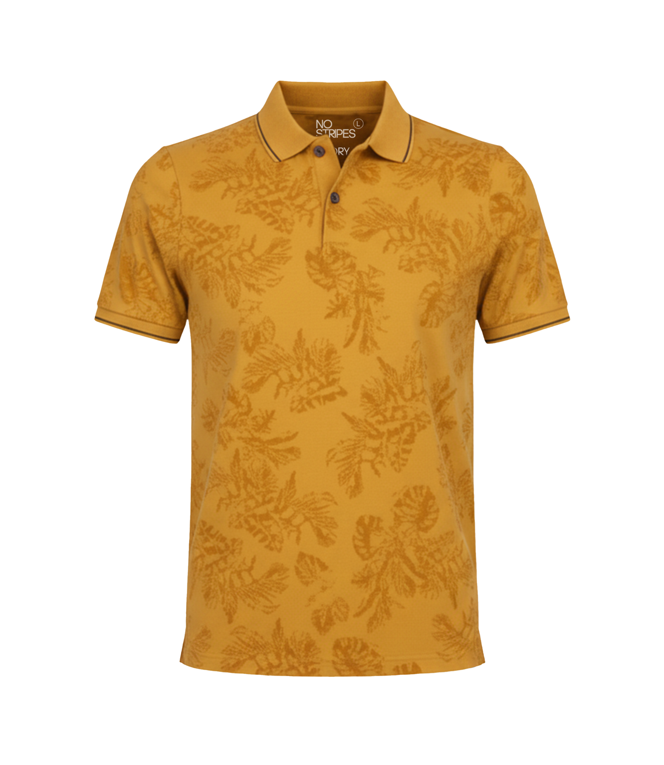 EDGE Tipping Collar Men’s AOP Polo Shirt - 52781