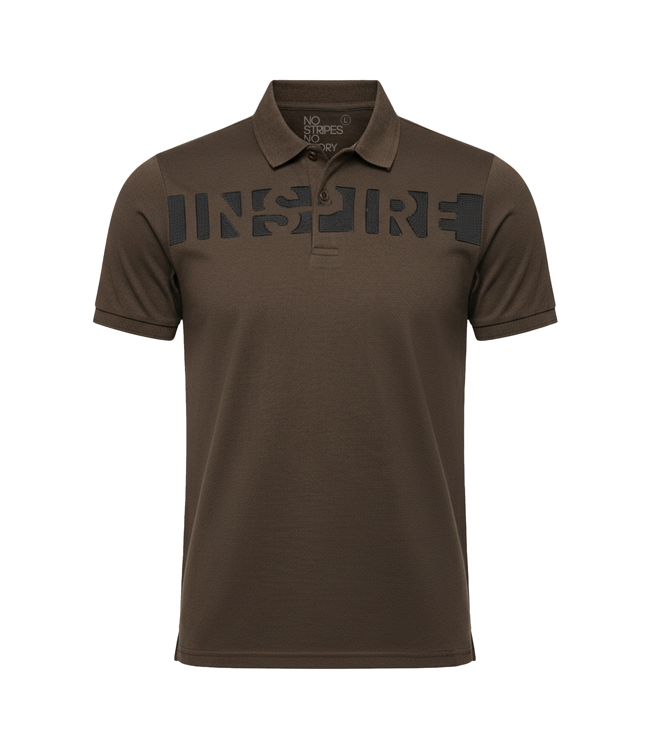 EDGE Printed Men’s Solid Color Polo Shirt - 52640