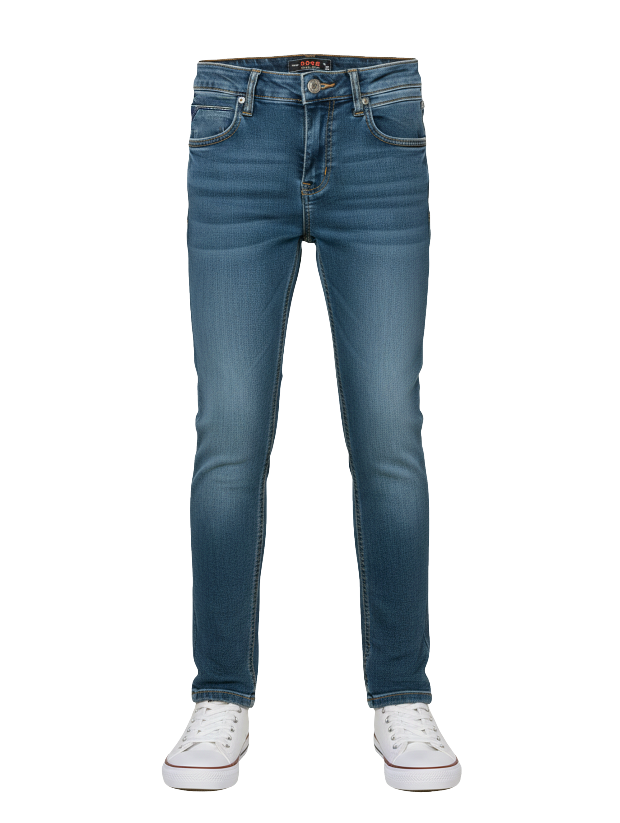EDGE Premium Stretch Dark Washed SLIM FIT Denim Blue Boys Jeans - 7209