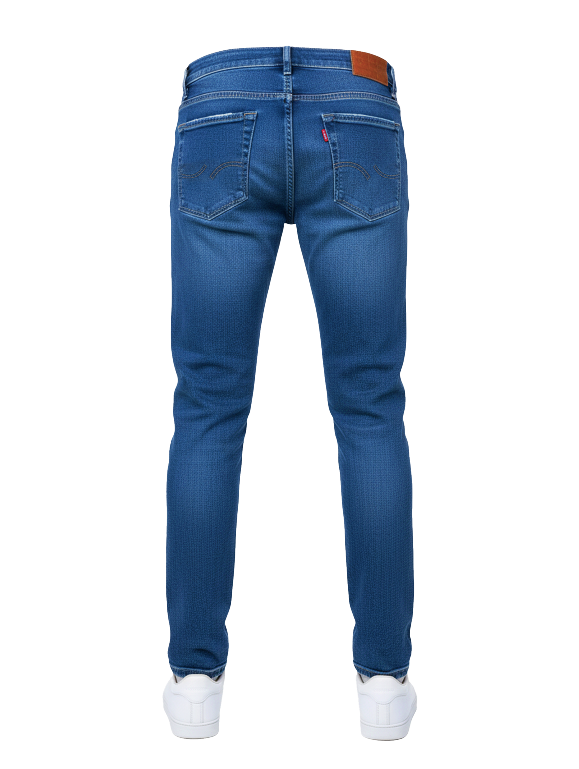 EDGE Premium Stretch Dark Washed Indigo Blue Jeans - 4234