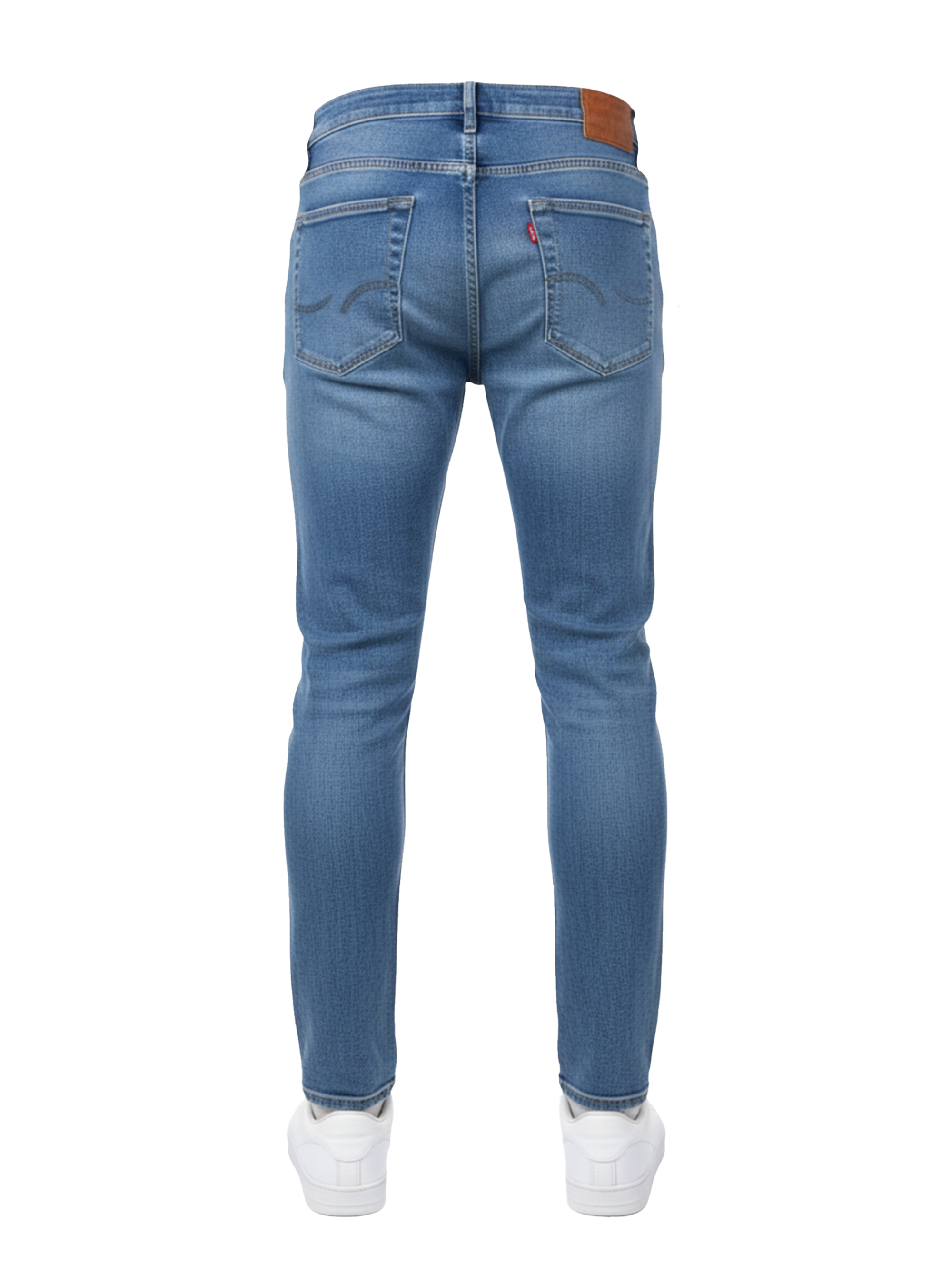 EDGE Premium Stretch Light Stone Washed Sky Blue Jeans - 4232