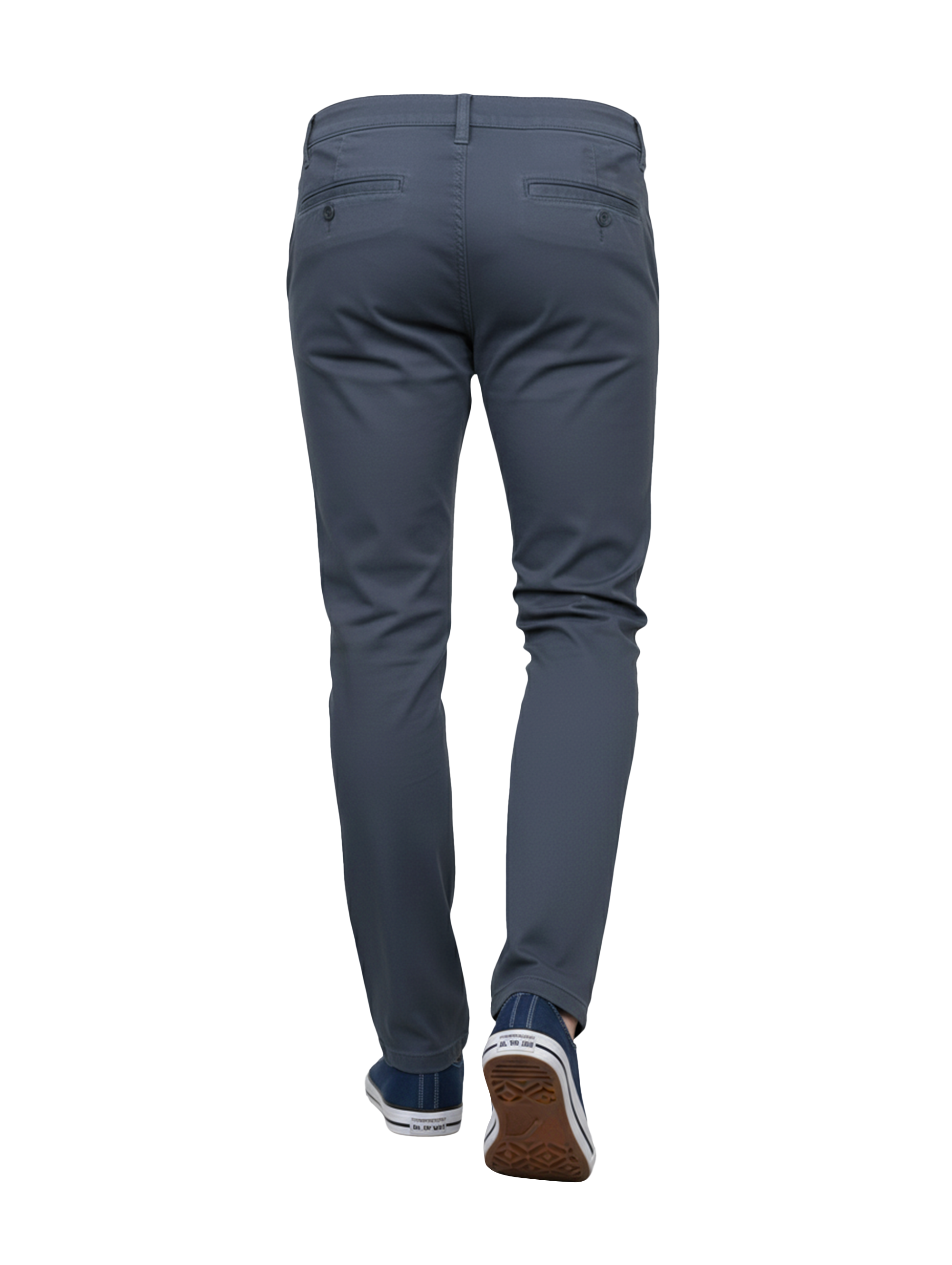 EDGE 4 Way Stretch Denim Blue Premium Boys Pants - SIL-35