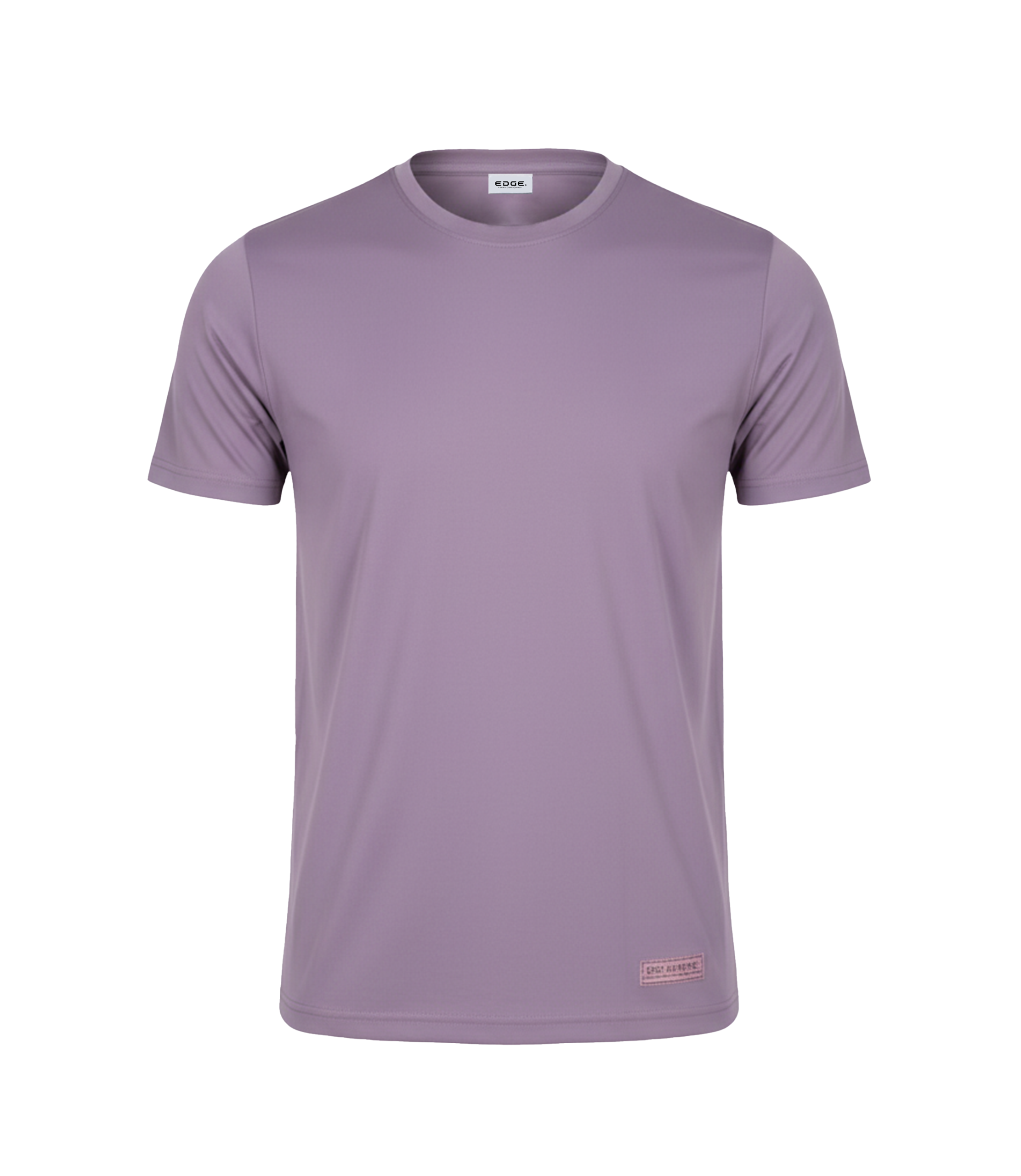 EDGE Men's Solid Color Soft Skin Crew Neck T-Shirt - 53636