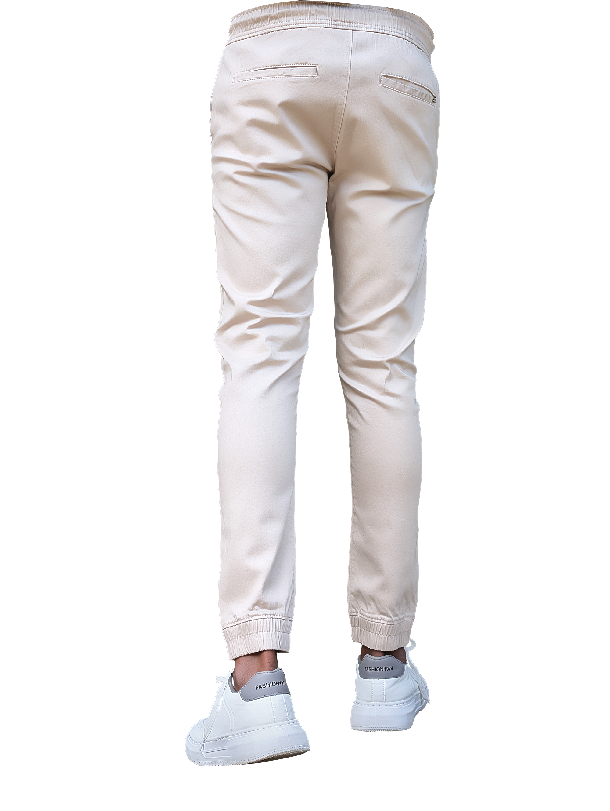 EDGE 4 Ways Stretch Beige Men’s Jogger Pants - LH 005