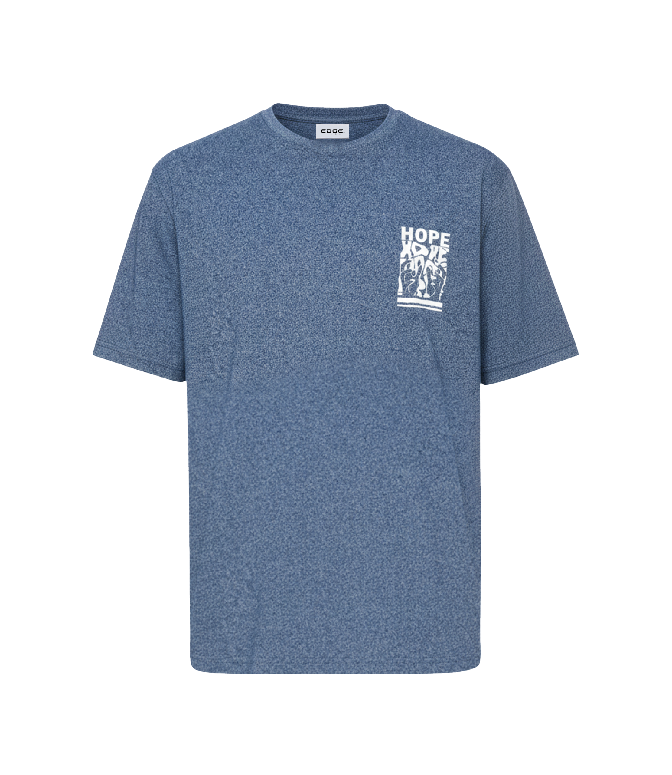 EDGE Crew Neck Men’s Printed Oversize T-Shirt - 52856