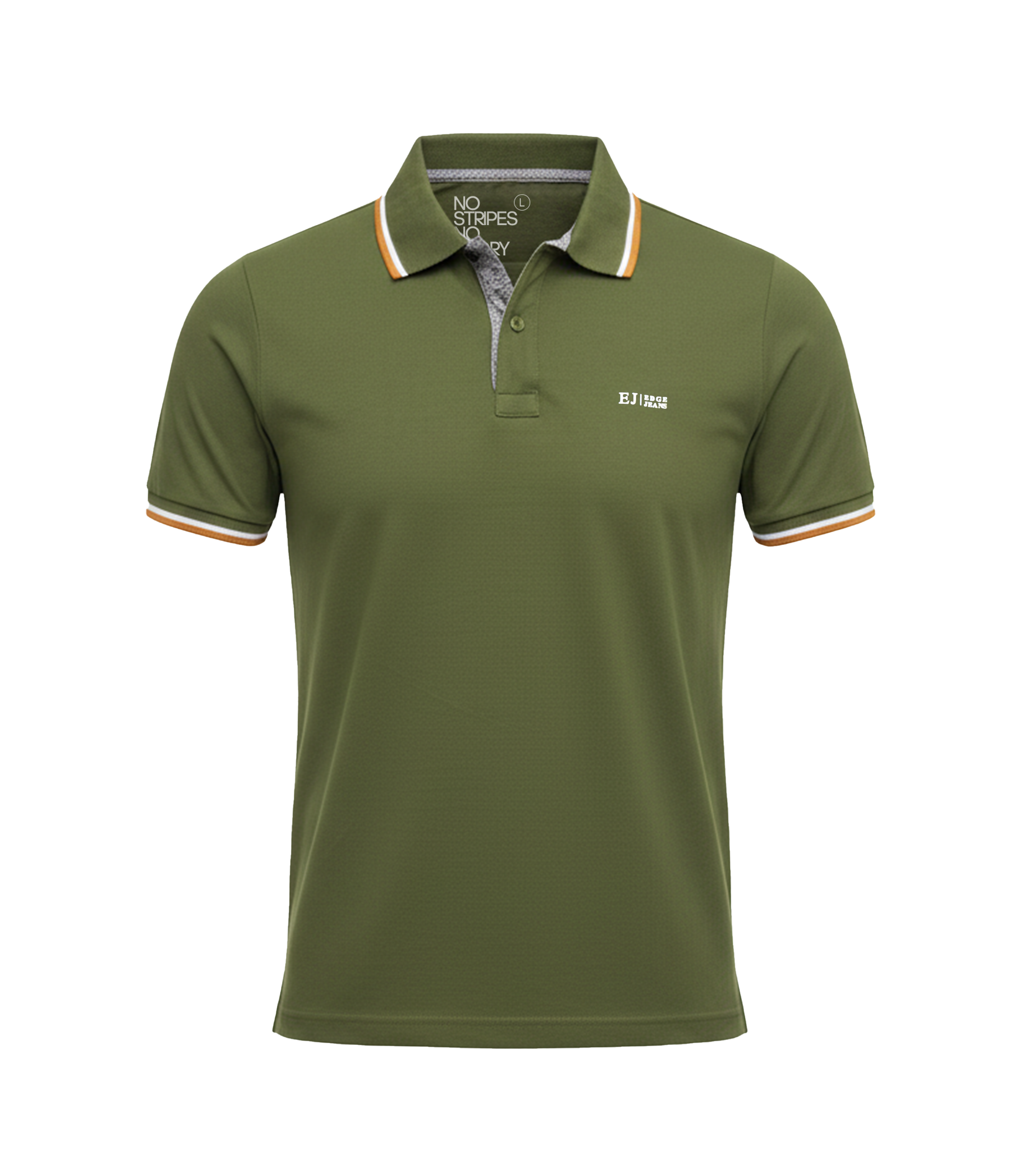EDGE Solid Color Men’s Polo Shirt - 52613