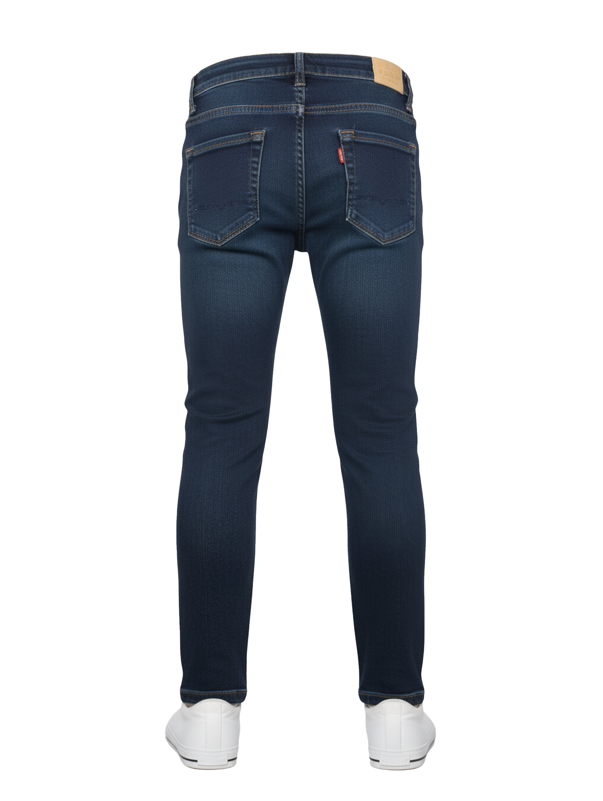 EDGE Premium Stretch Dark Washed SLIM FIT Denim Blue Boys Jeans - 7207