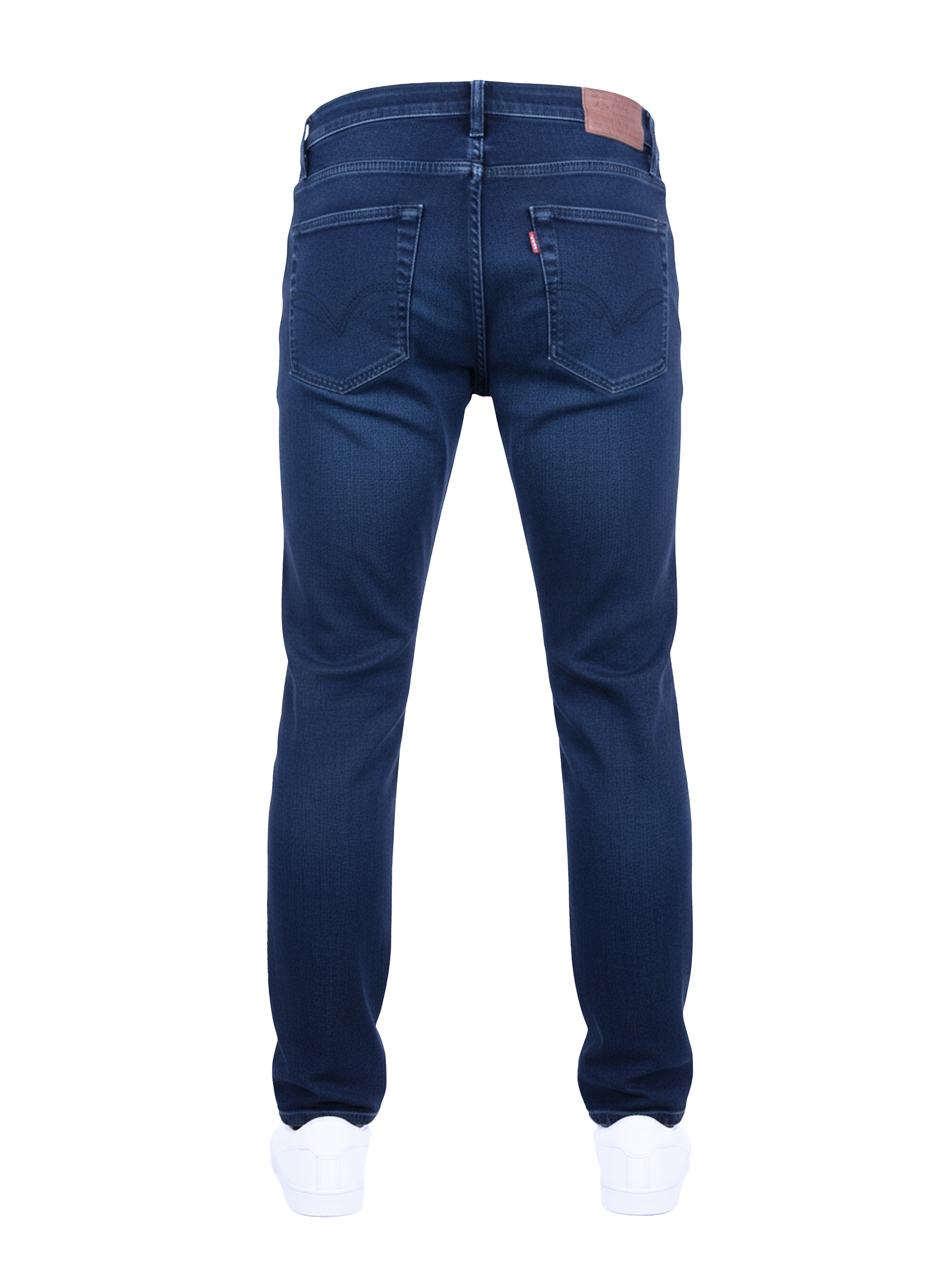 EDGE Premium Stretch Dark Washed SLIM FIT Prussian Blue Jeans - 4195