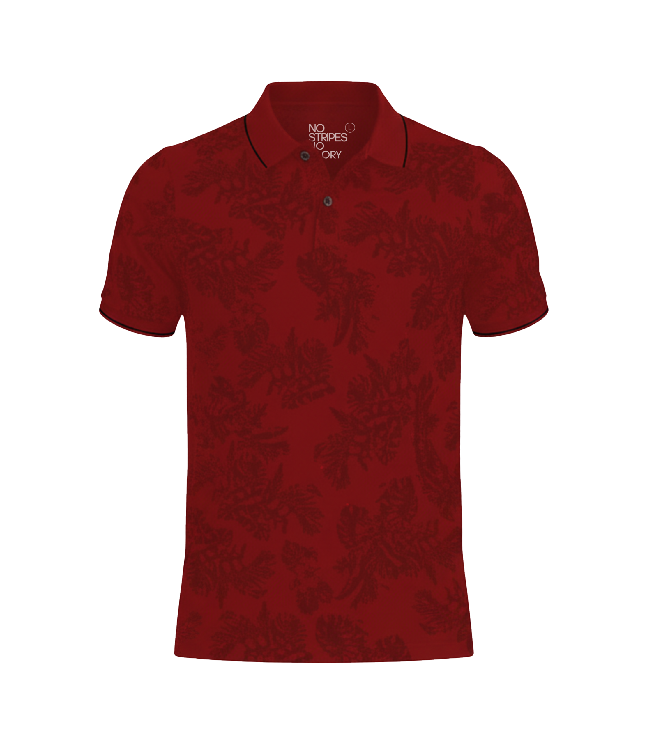 EDGE Tipping Collar Men’s AOP Polo Shirt - 52781