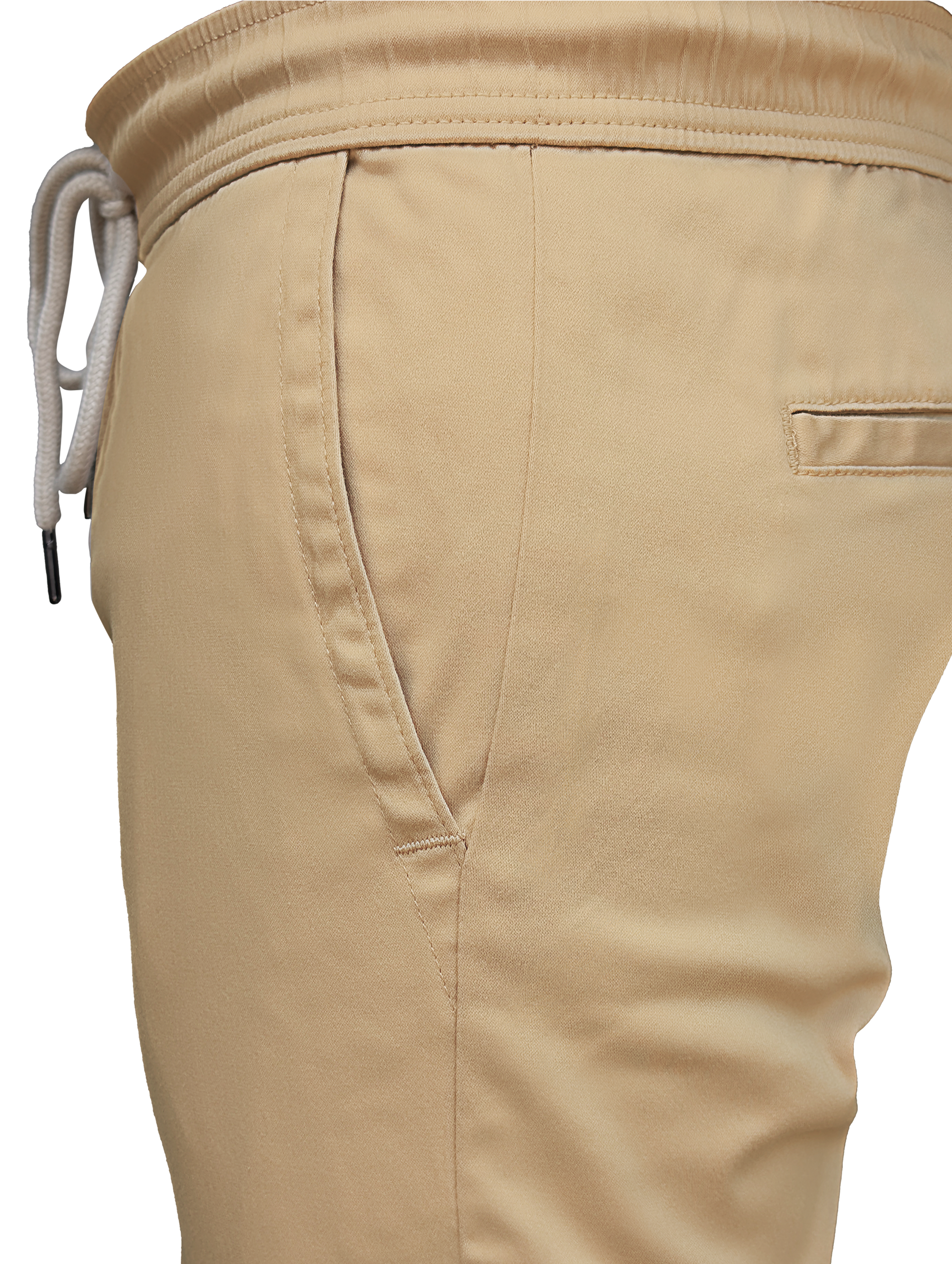 EDGE 4 Ways Stretch Light Khaki Men’s Jogger Pants - SIL 01