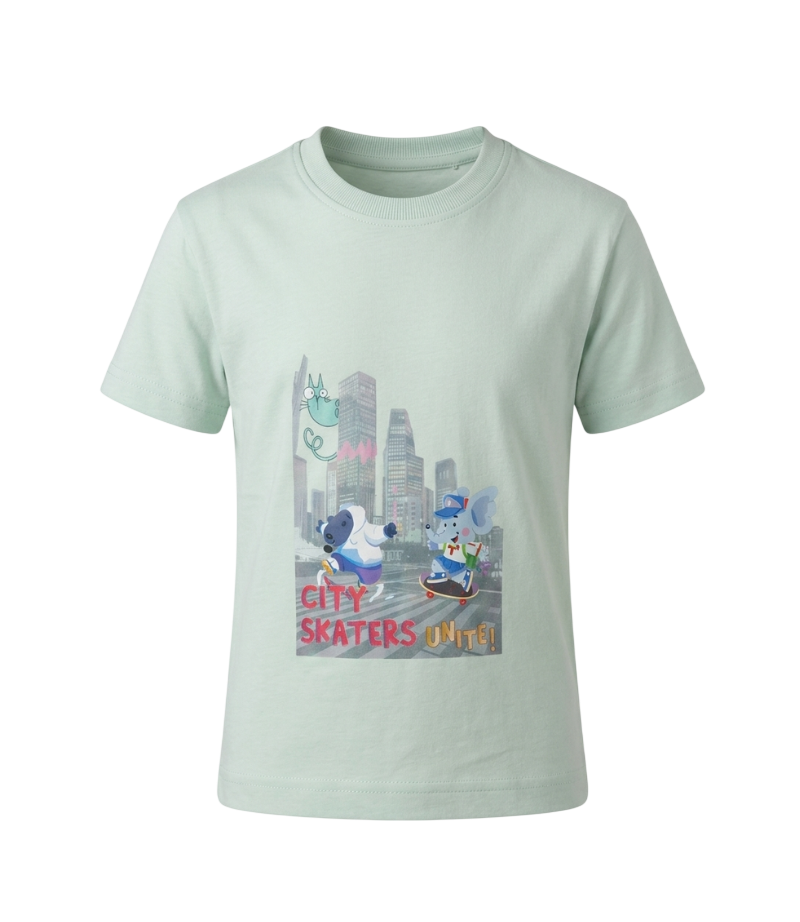 EDGE Kids Crew Neck Printed T-Shirt – 33799