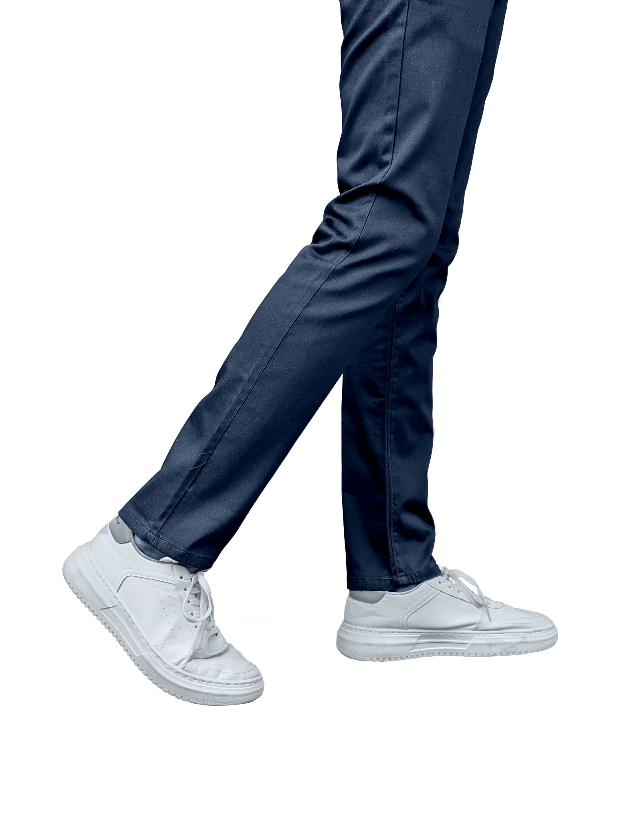 EDGE SLIMFIT 4 Way Stretch Aegean Blue Pants - LH-004