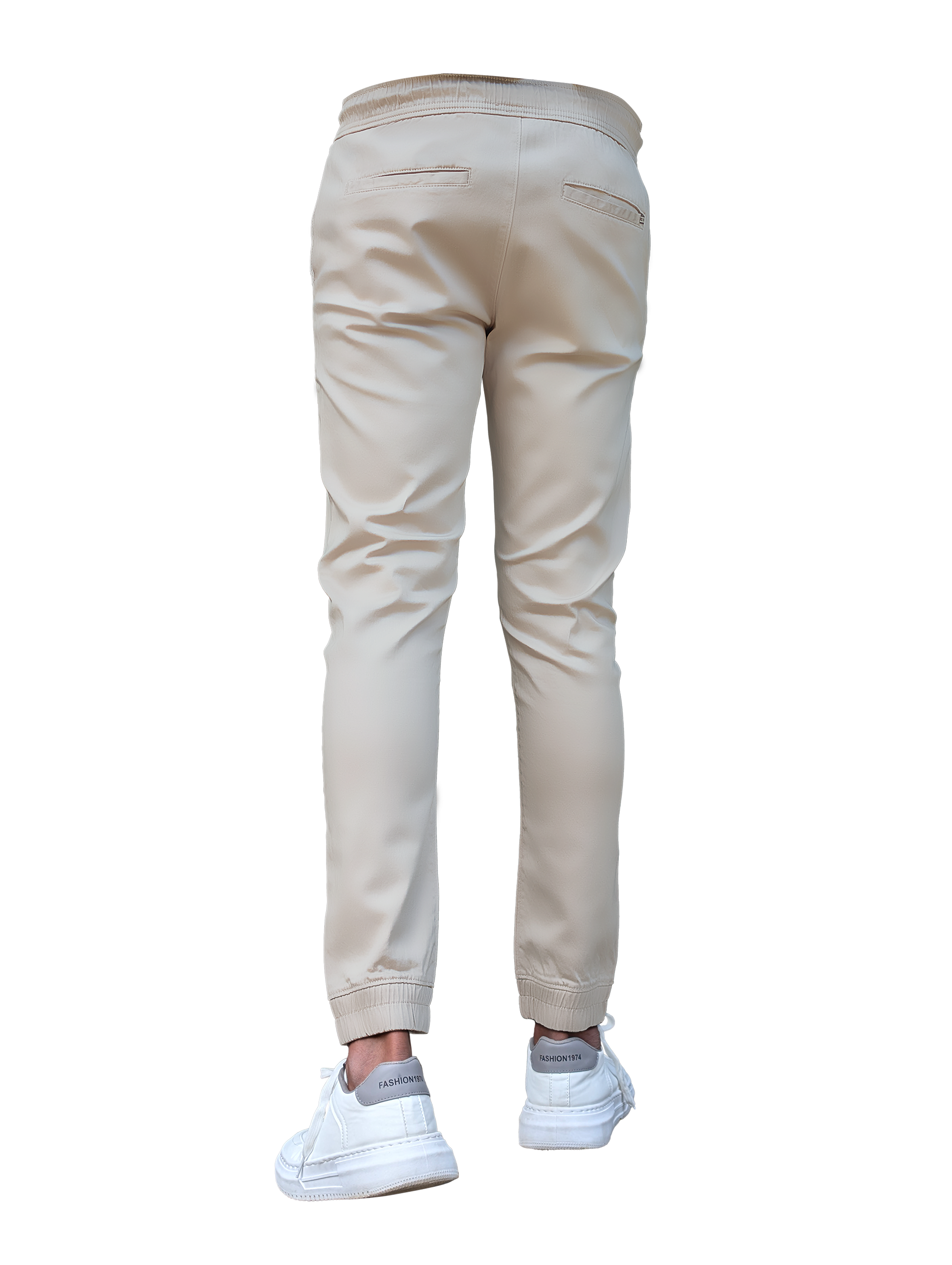 EDGE 4 Ways Stretch Light Taupe Men’s Jogger Pants - SIL 40