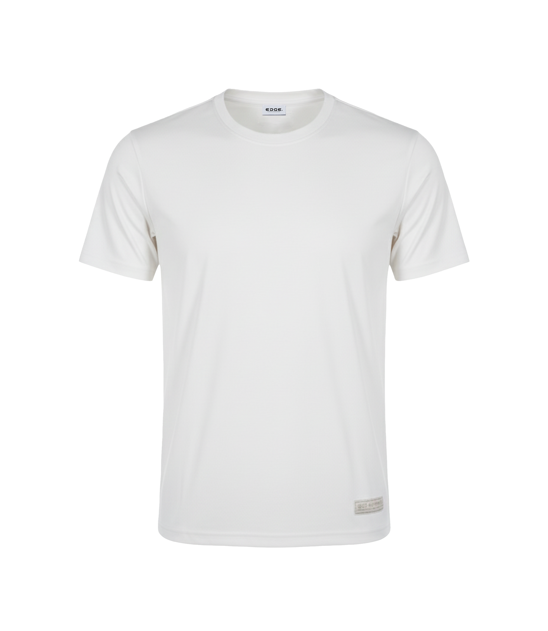 EDGE Men's Solid Color Soft Skin Crew Neck T-Shirt - 53636