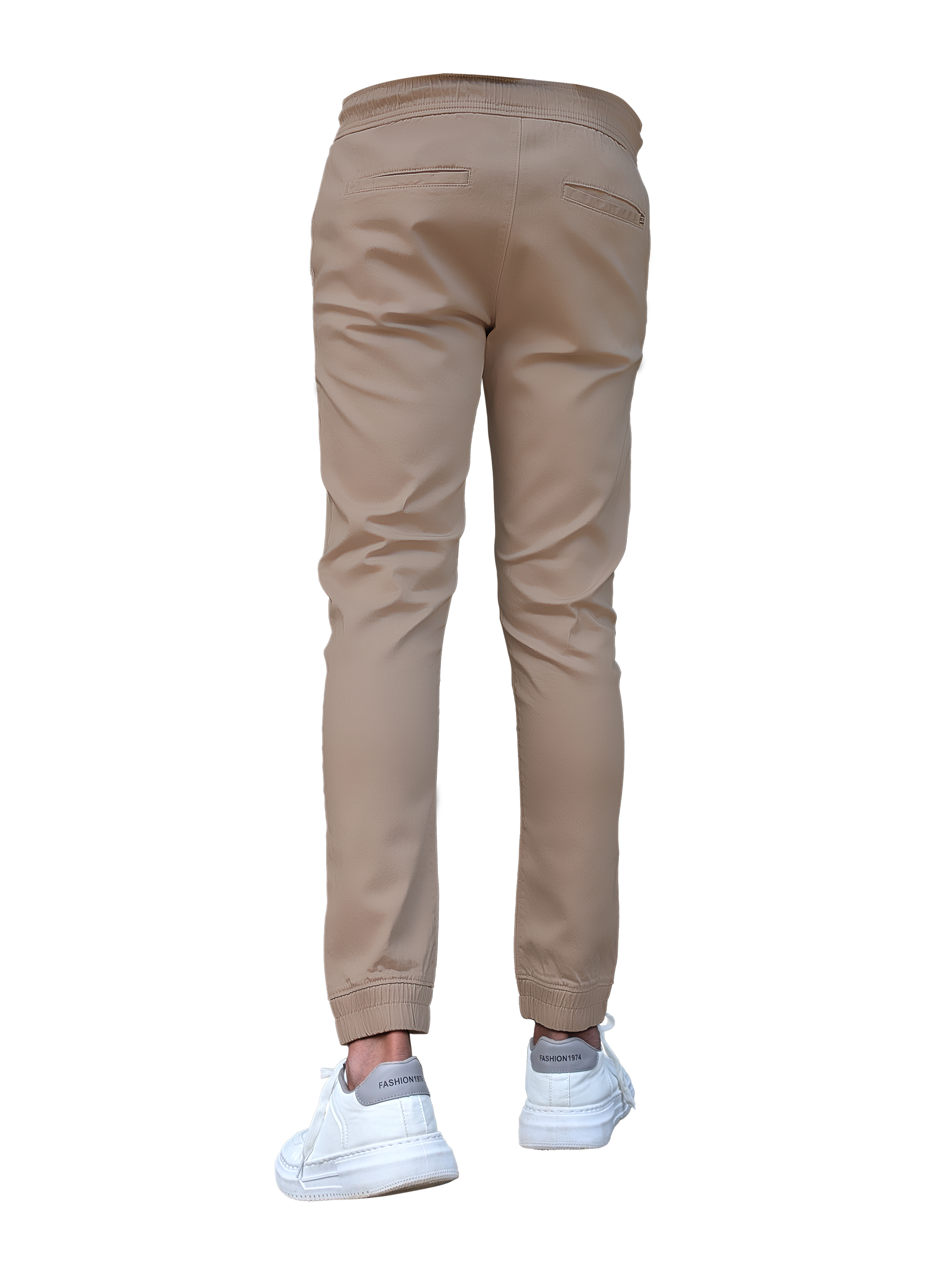 EDGE 4 Ways Stretch Pebble Brown Men’s Jogger Pants - SIL 38