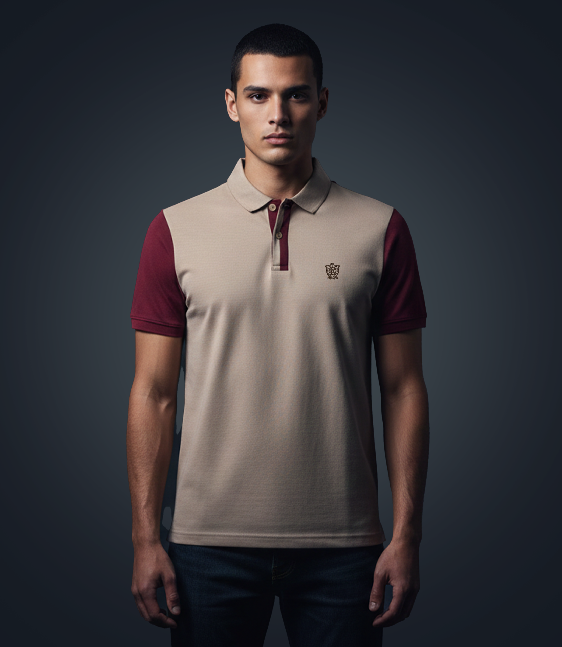 Edge Men's Premium Solid Color Polo - 53737