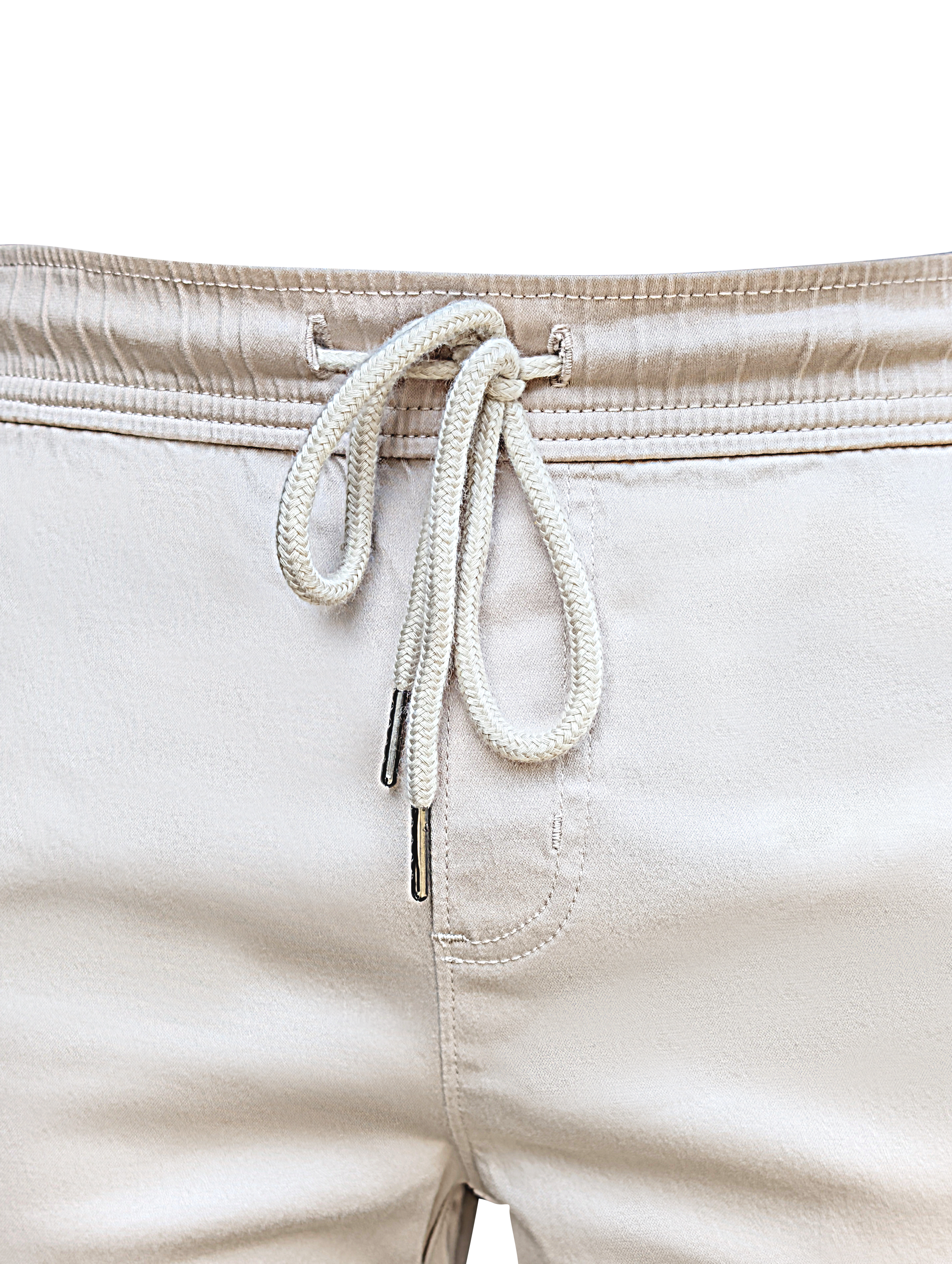 EDGE 4 Ways Stretch Beige Men’s Jogger Pants - LH 005
