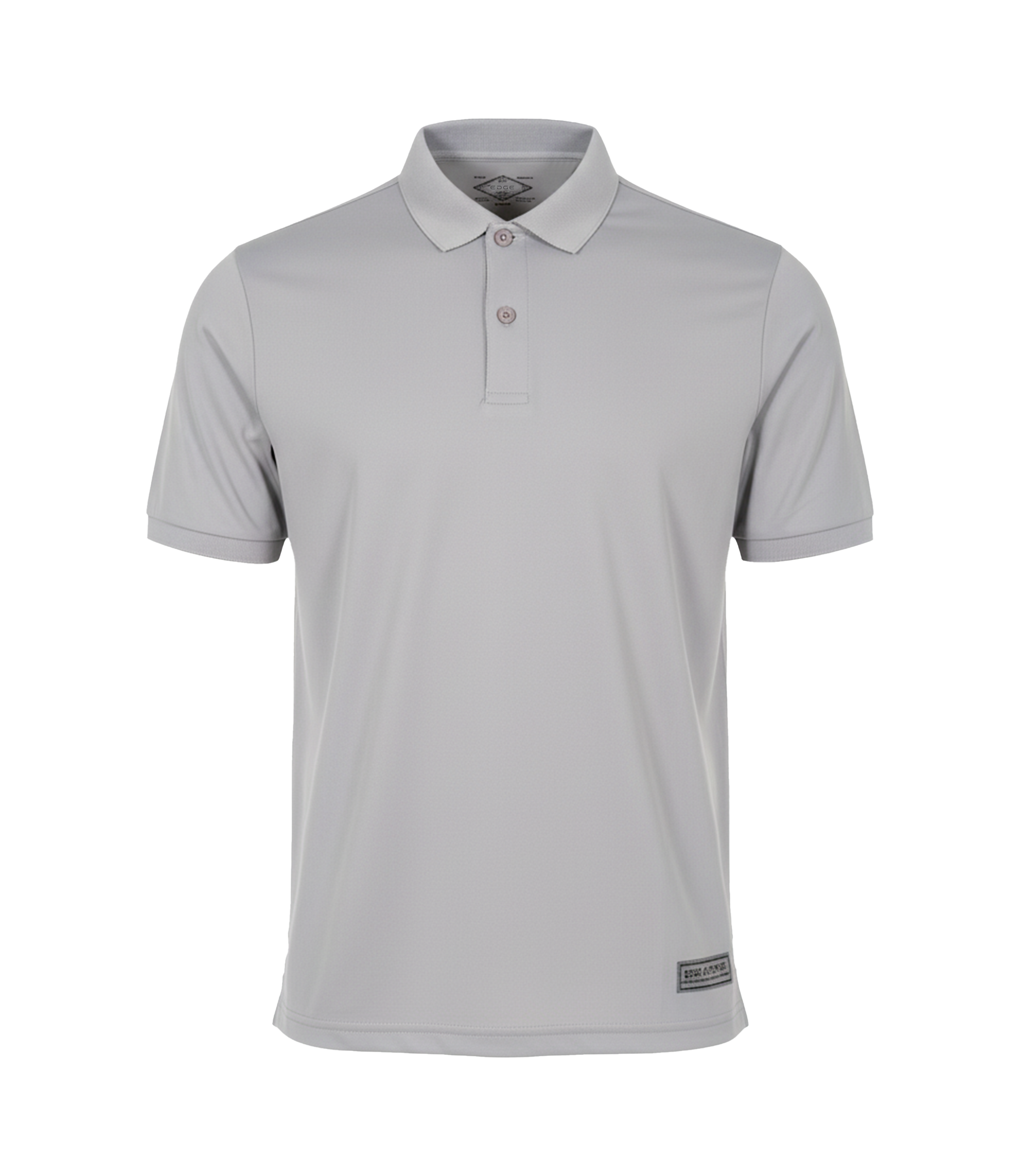 EDGE Men's Solid Color Soft Skin Polo Shirt - 53633