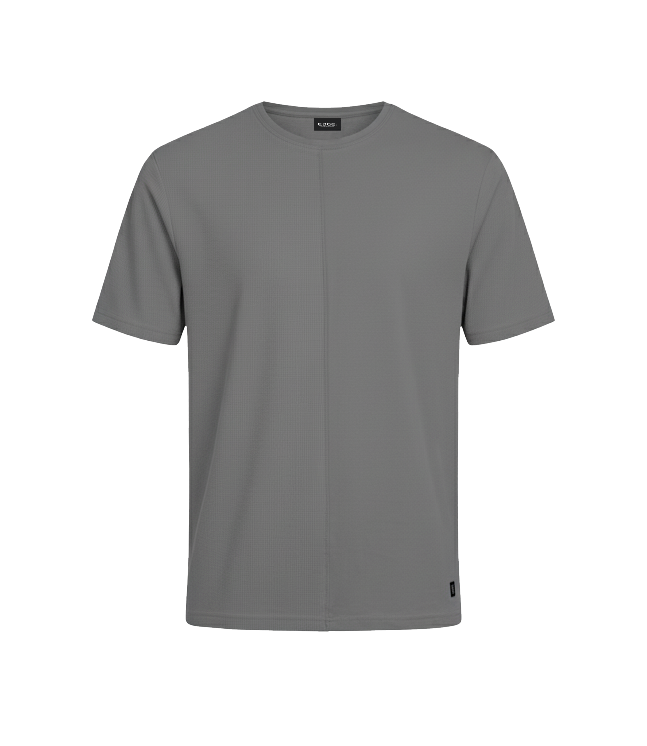 EDGE Crew Neck Men’s Textured Fabric Oversize T-Shirt - 53289