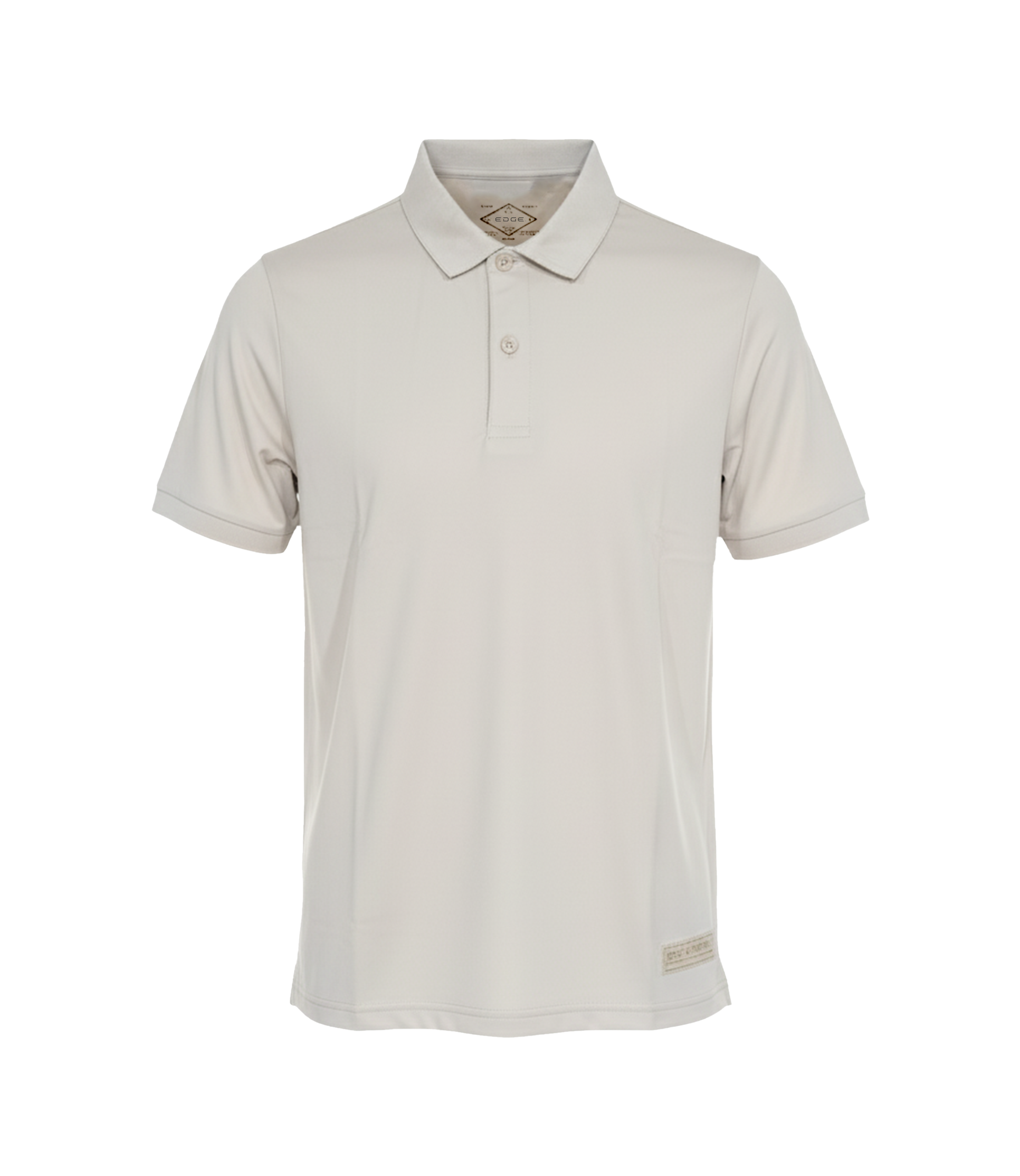 EDGE Men's Solid Color Soft Skin Polo Shirt - 53633