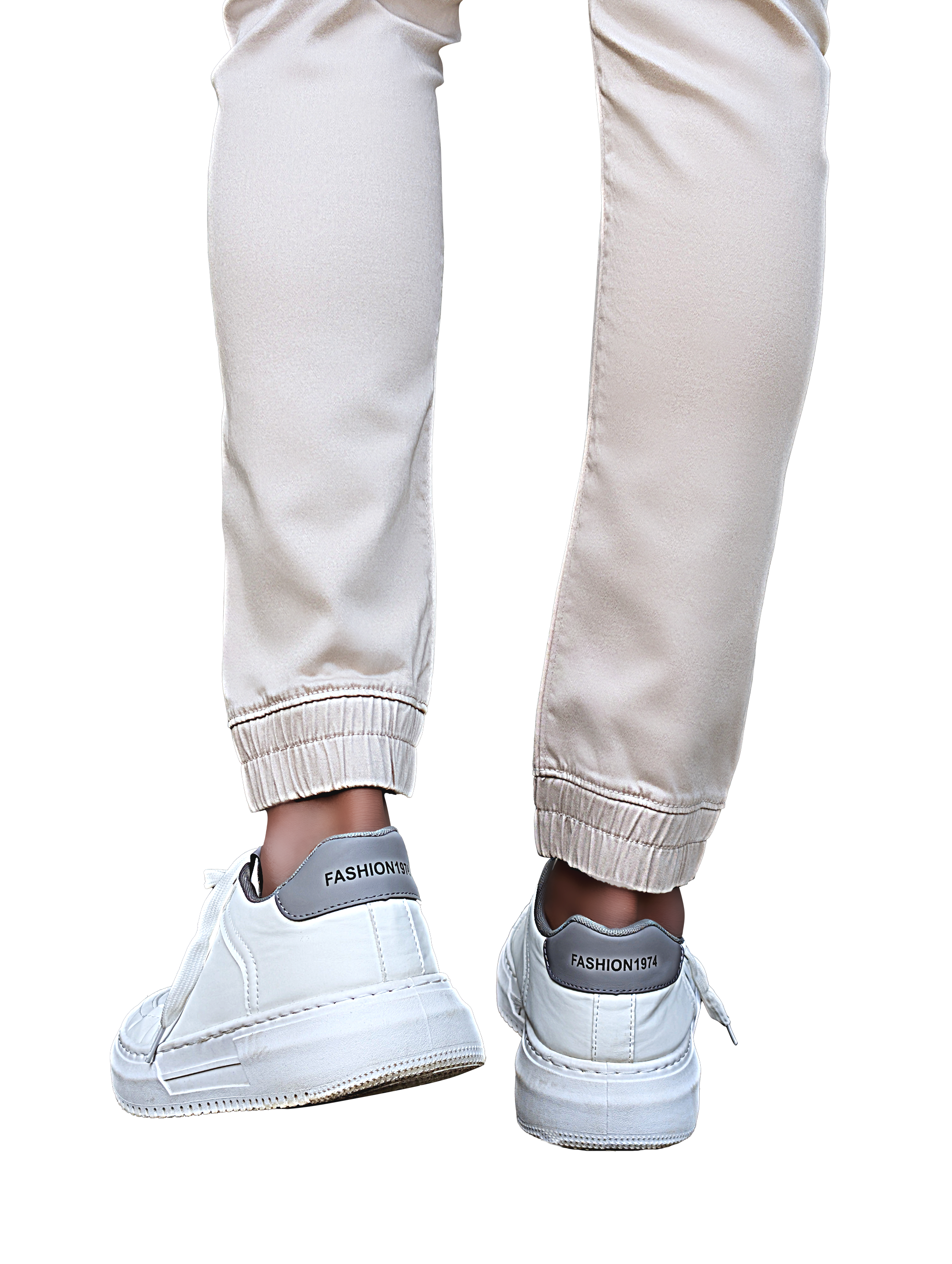 EDGE 4 Ways Stretch Beige Men’s Jogger Pants - LH 005