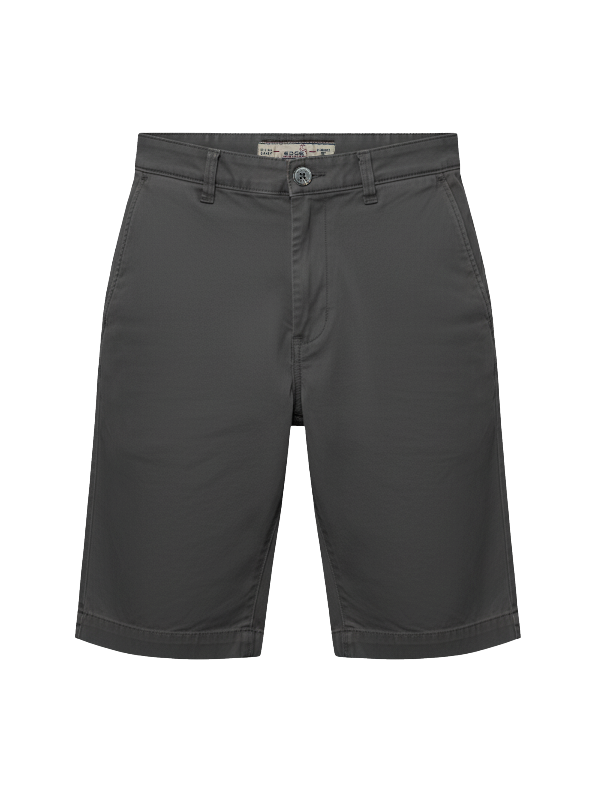 EDGE Men's 4-Way Stretch Mid Grey Shorts - 8010-SIL-28