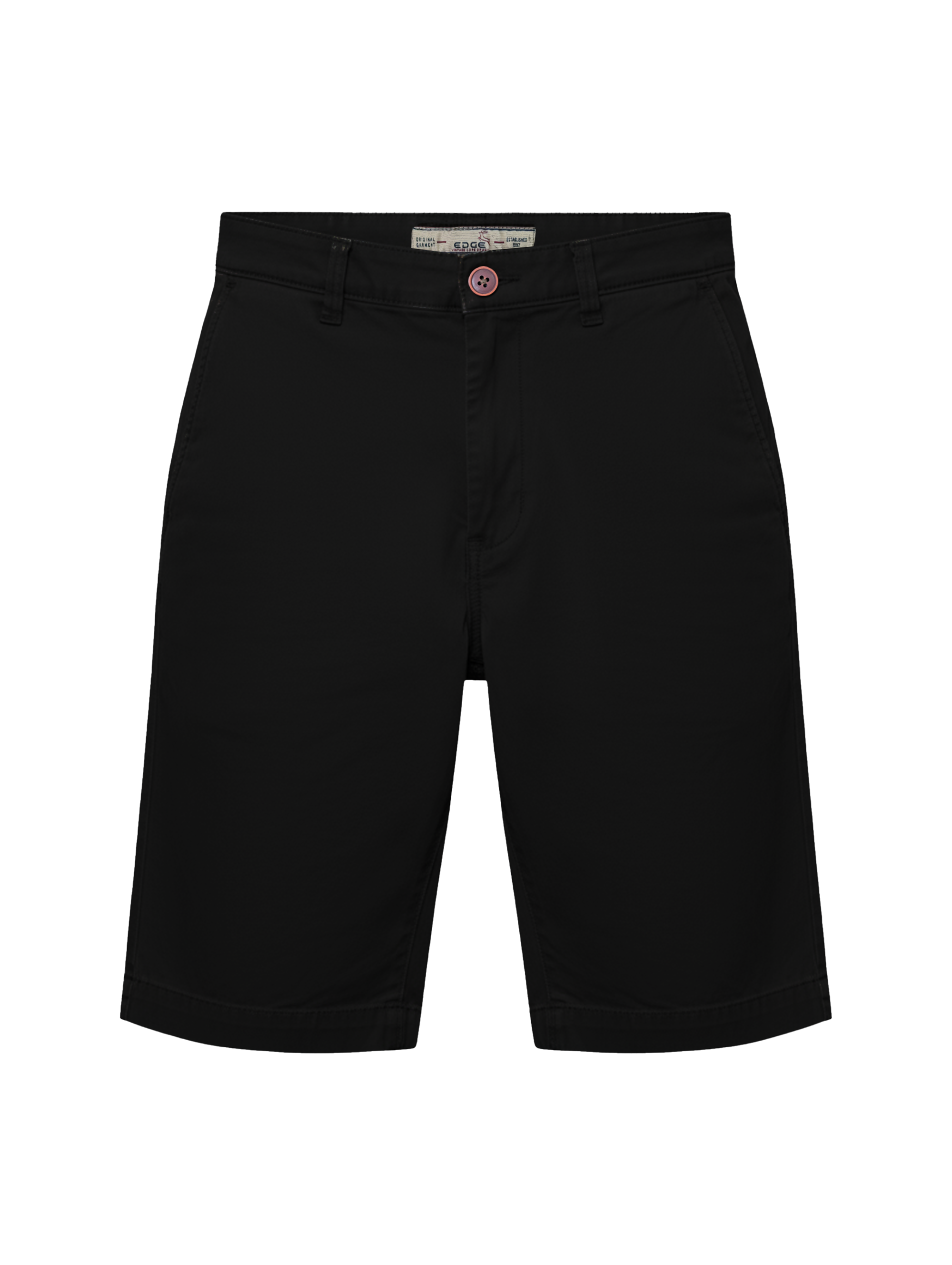 EDGE Men's 4-Way Stretch Black Shorts - 8010-SIL-39