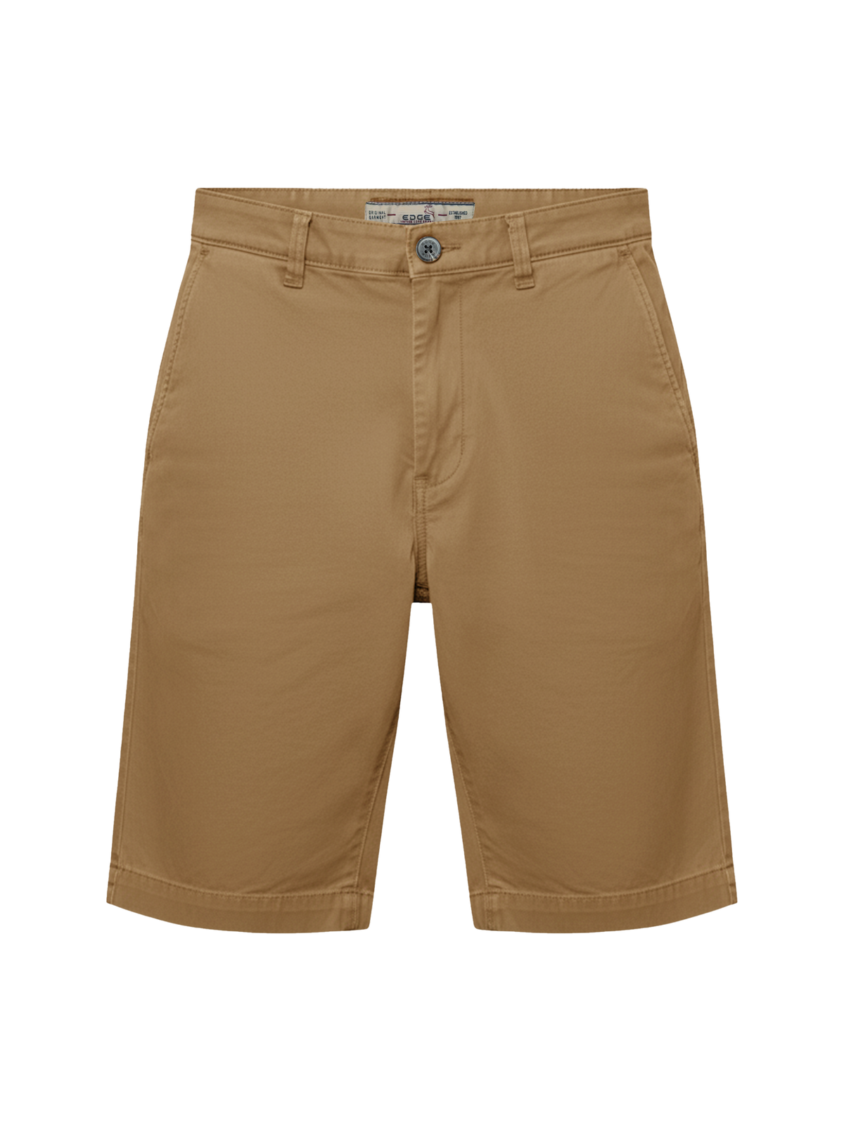 EDGE Men's 4-Way Stretch Golden Khaki Shorts - 8011-04