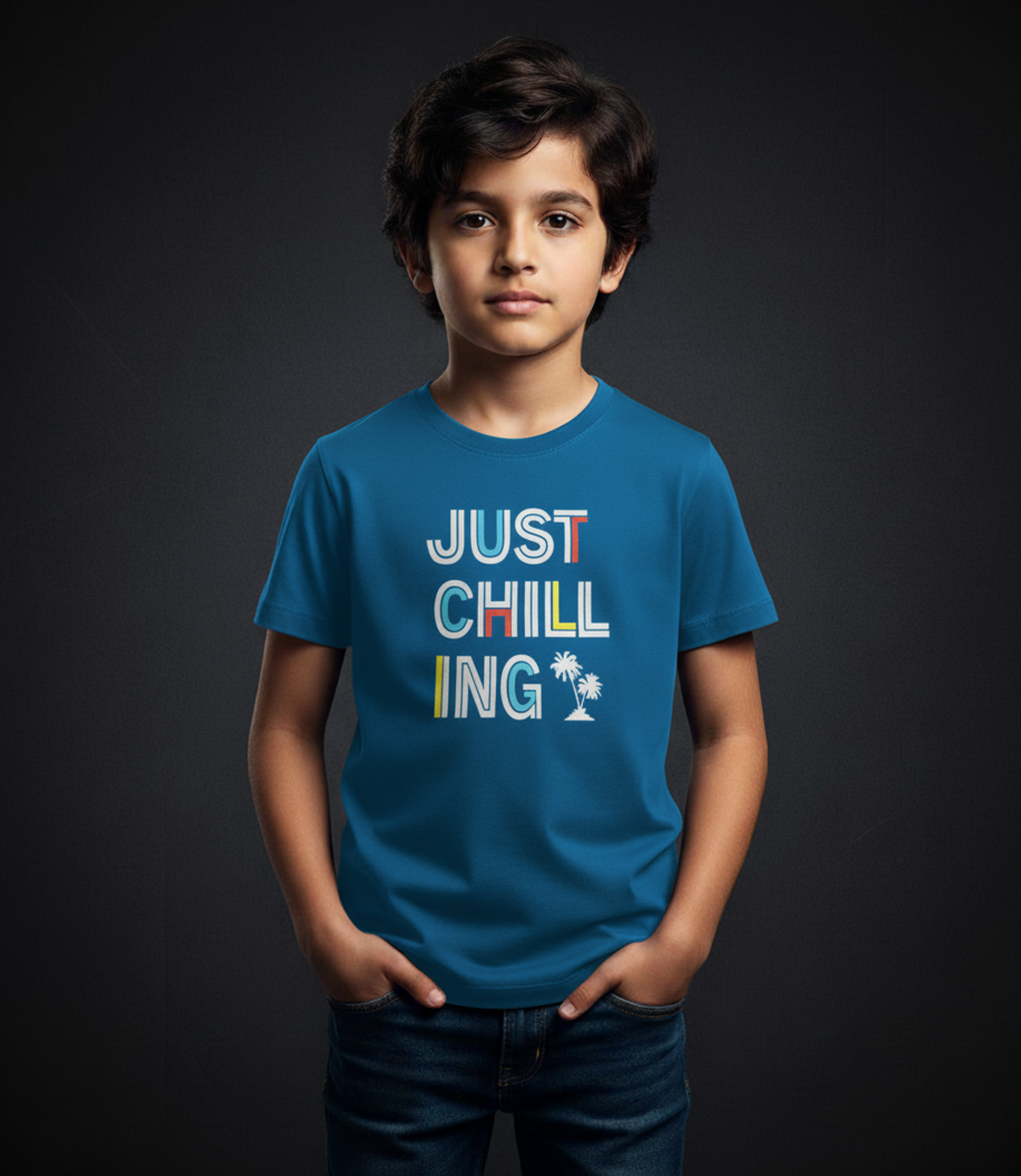 EDGE Boys Crew Neck Printed T-Shirt – 32921
