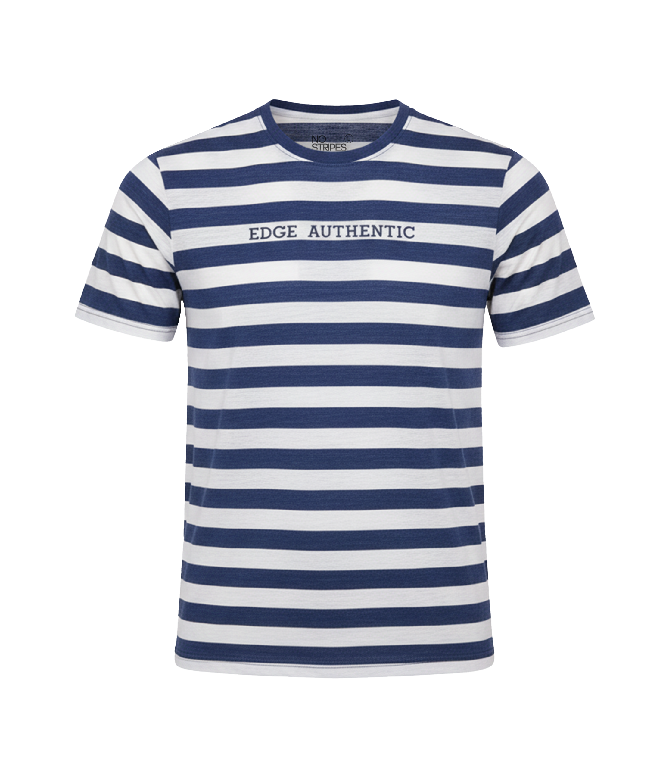 EDGE Crew Neck Men’s Stripe T- Shirt - 52930