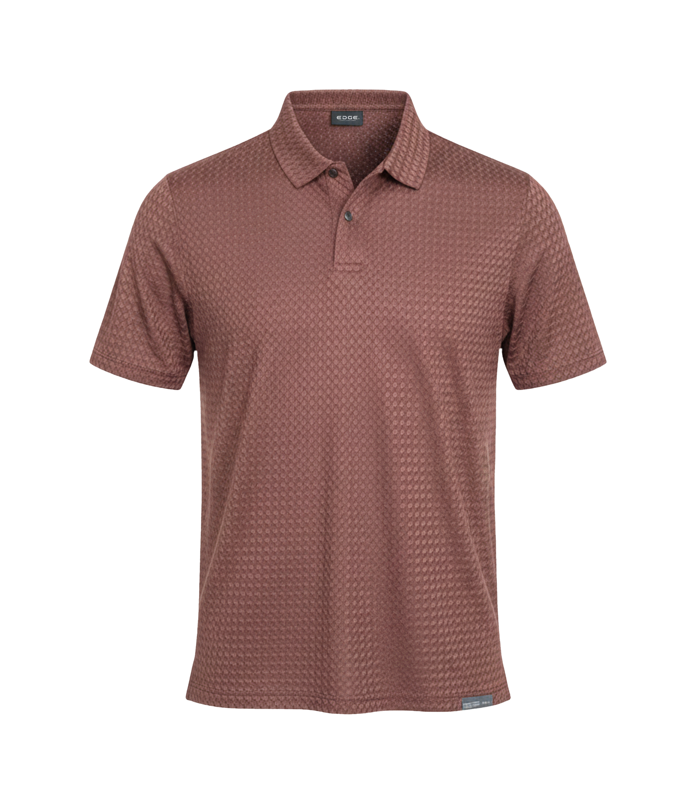 EDGE Men's Solid Color Travel Ease Polo T-Shirt - 53527