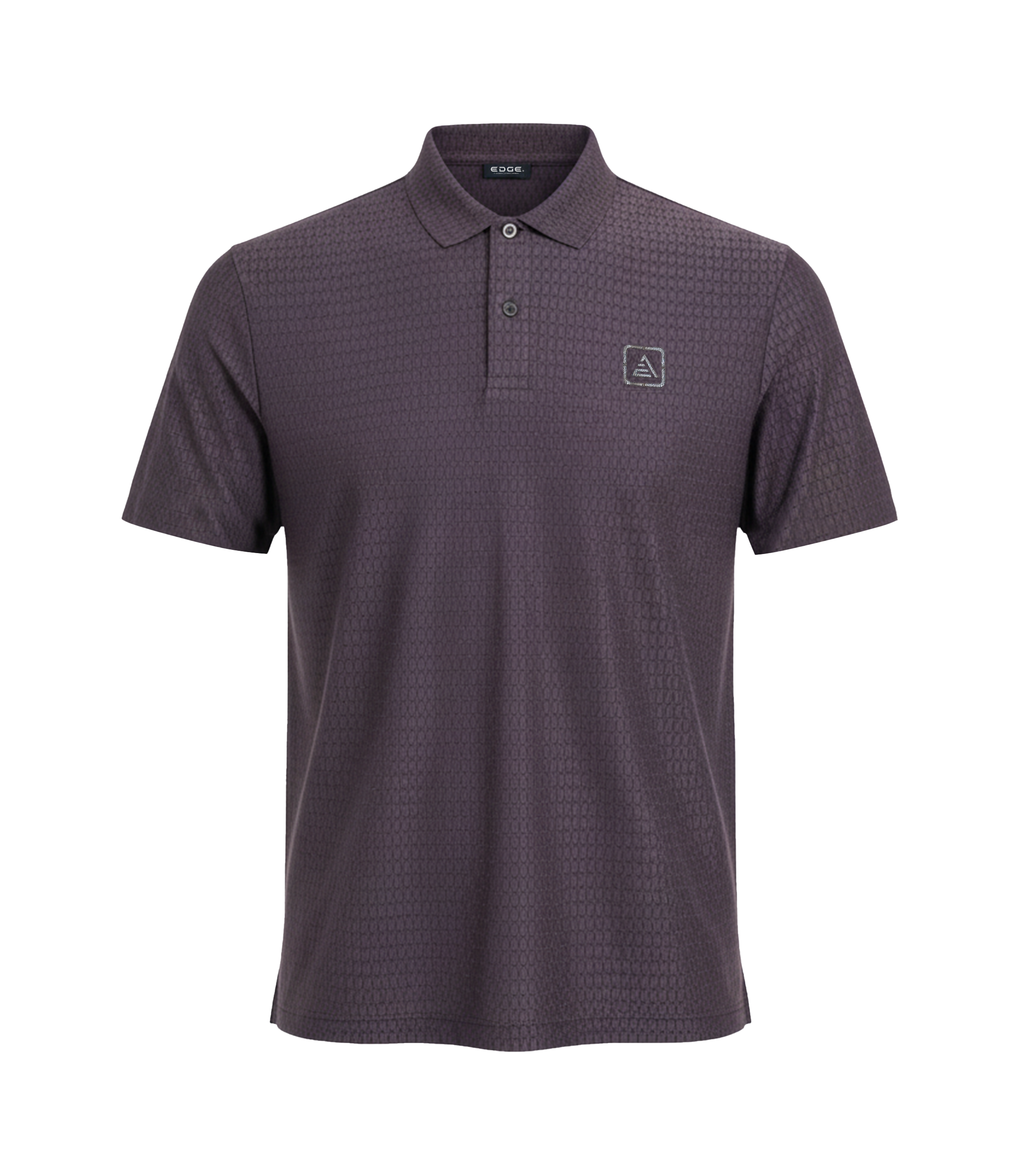 EDGE Men's Solid Color Travel Ease Polo T-Shirt - 53518