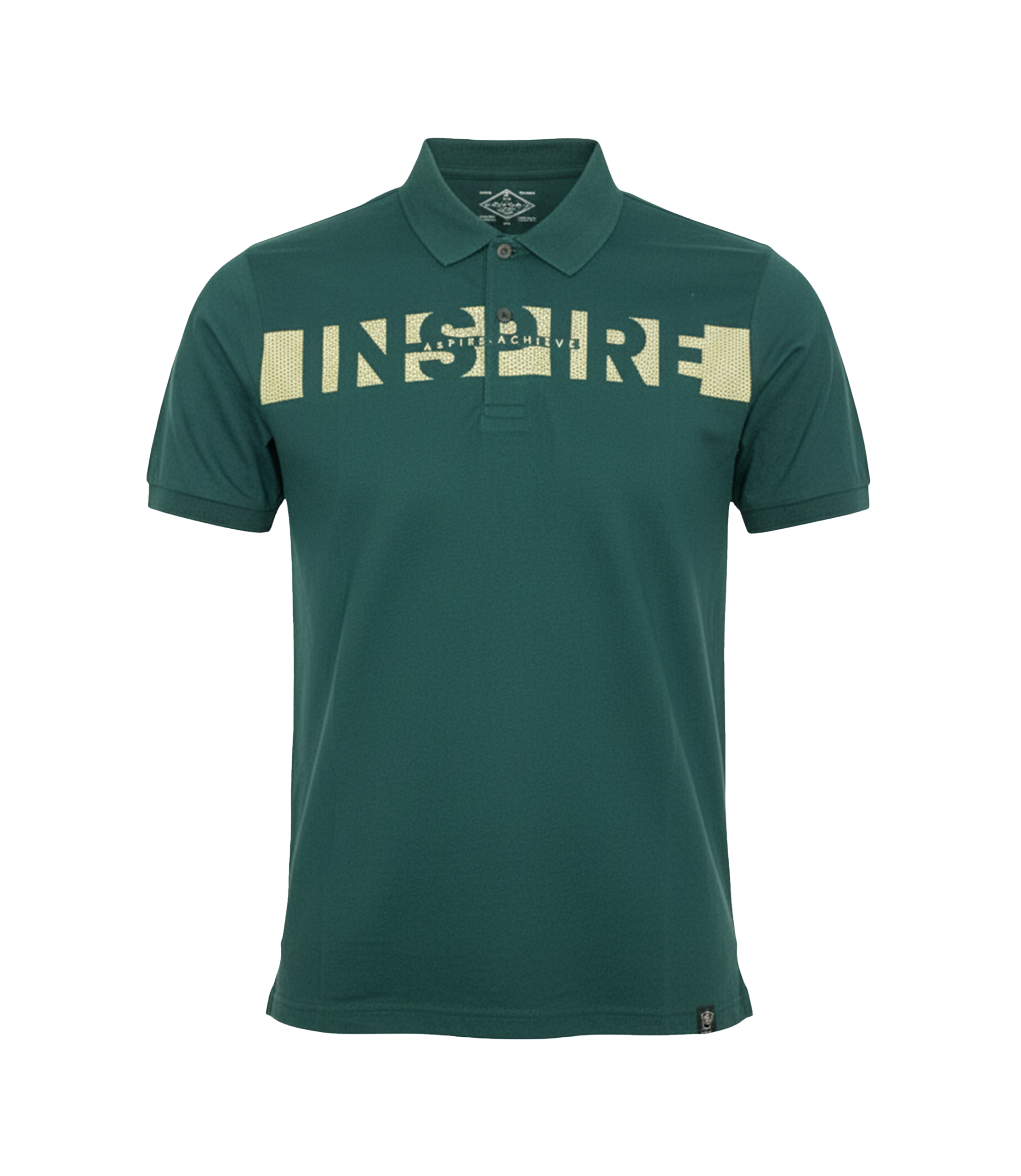 EDGE Printed Men’s Solid Color Polo Shirt - 52640