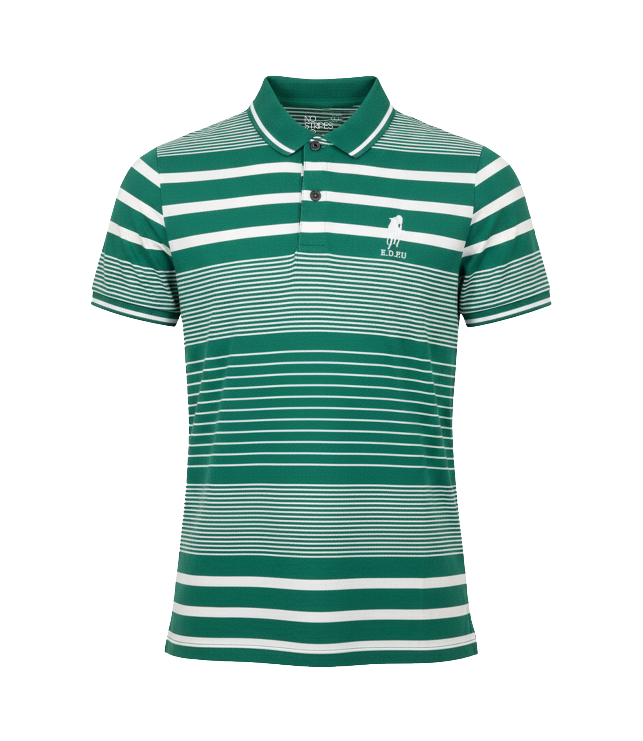EDGE Tipping Collar Men’s Stripe polo - 52457