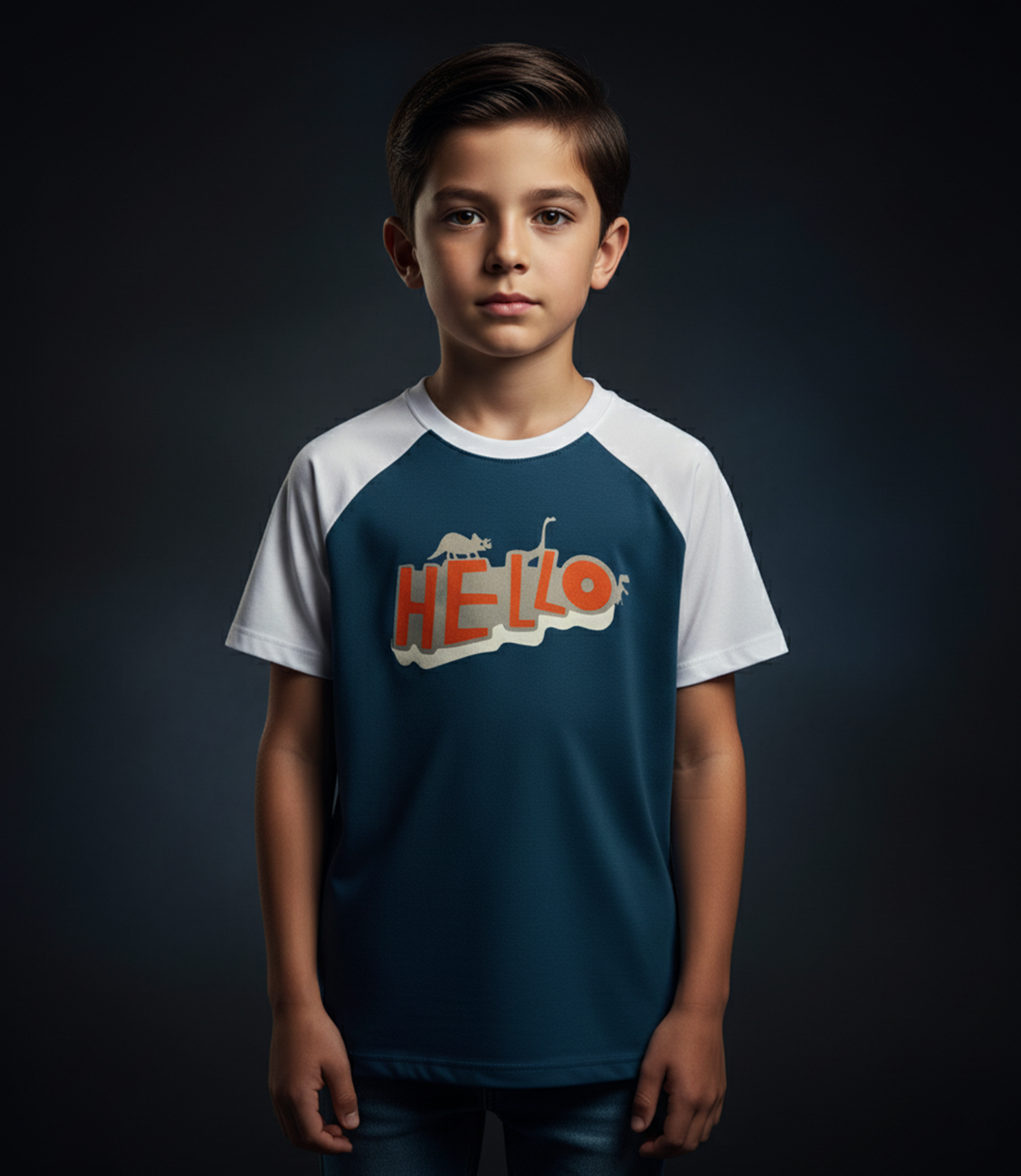 EDGE Boys Crew Neck Printed T-Shirt – 32871