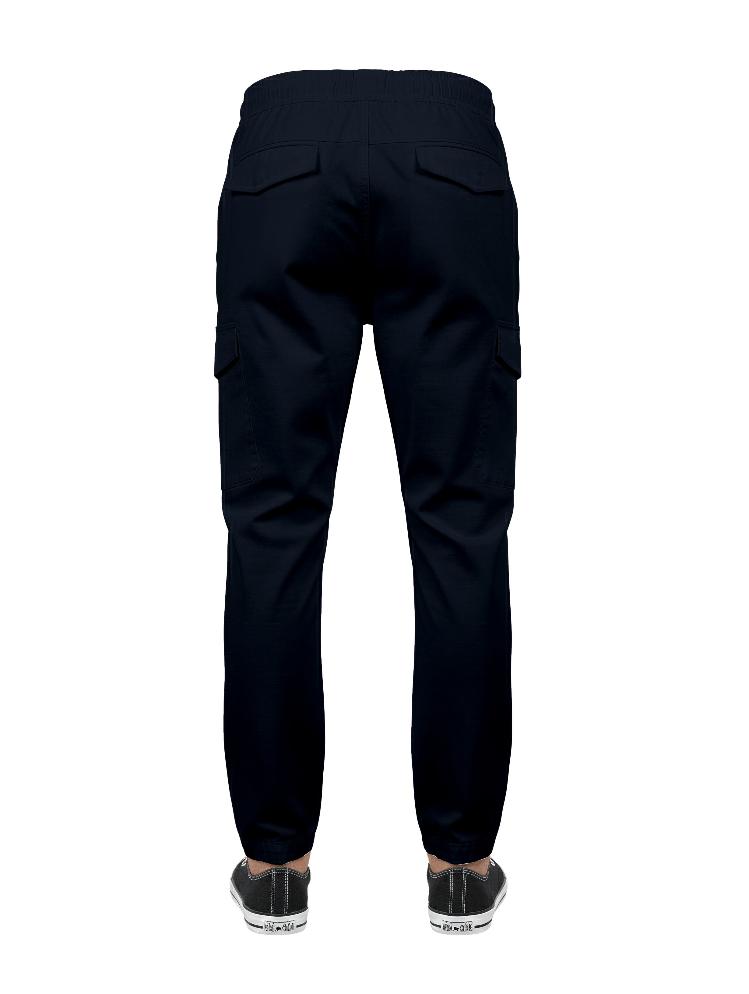 EDGE Men’s Premium Dark Blue Cargo Pants - 024