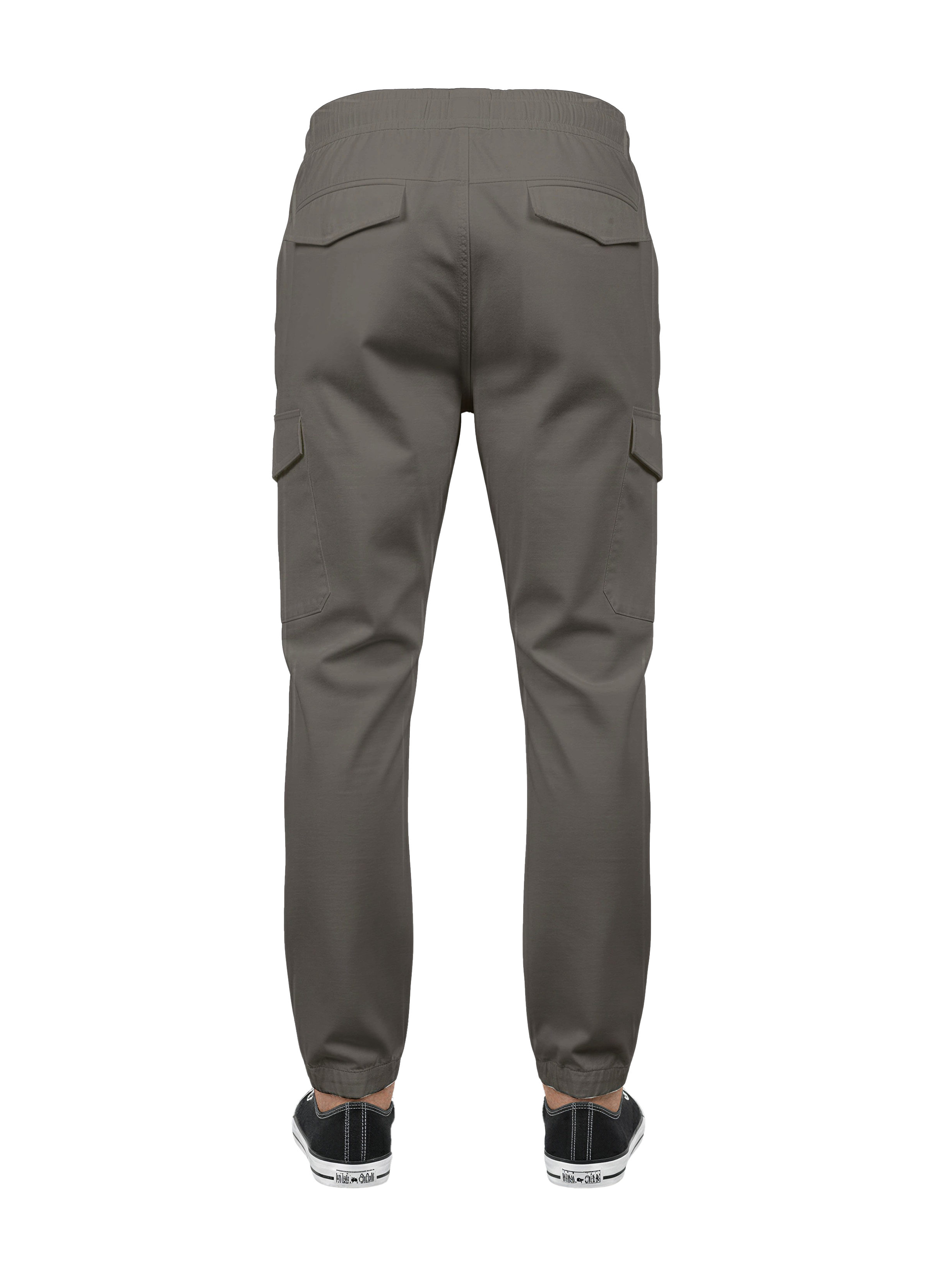 EDGE Men’s Premium Steel Grey Cargo Pants - 023