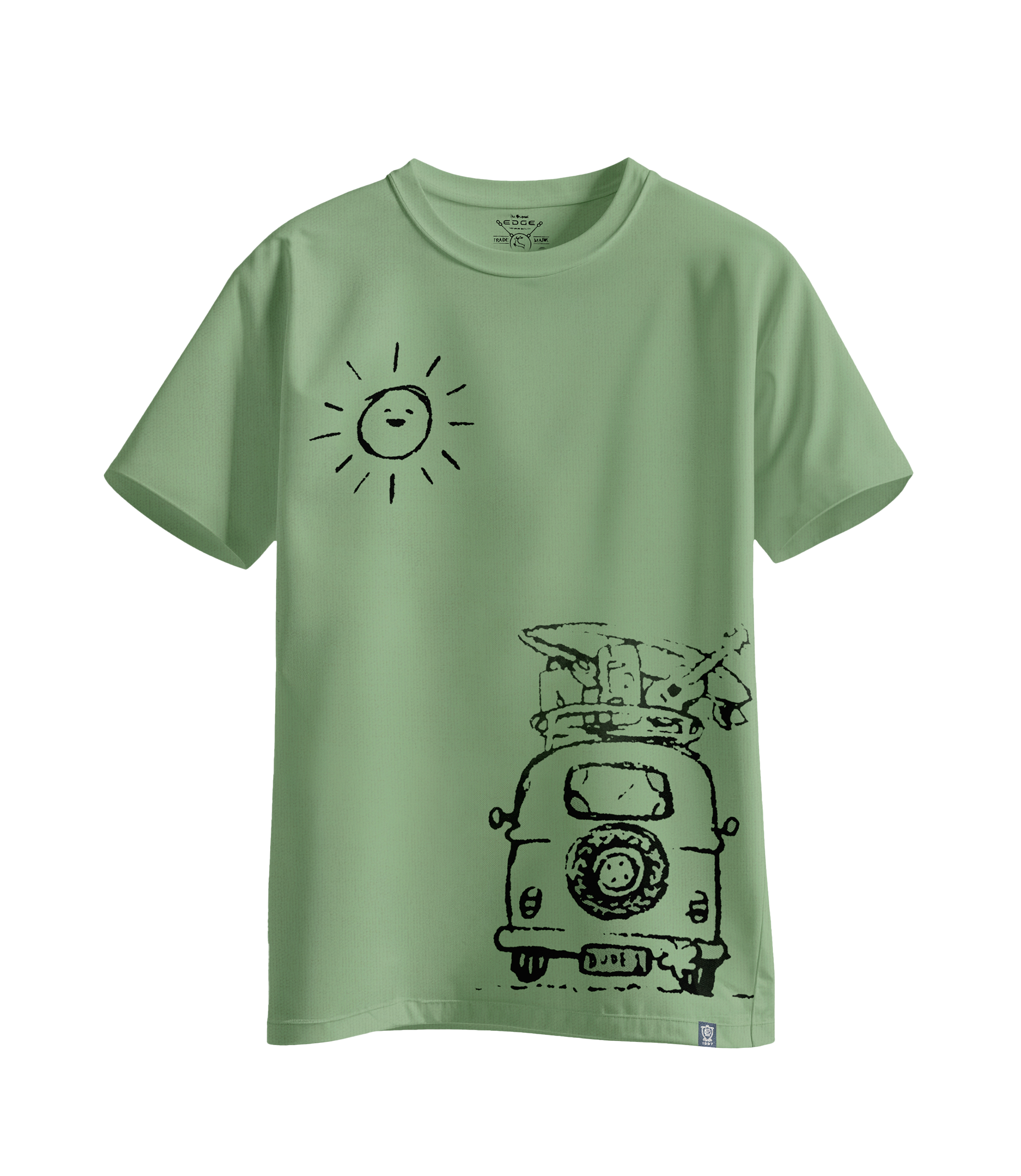 EDGE Boys Crew Neck Printed T-Shirt – 33153